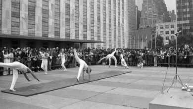 Photo of Stories from the UN Archive: Tumbling for peace and development