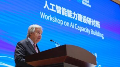 Photo of Make AI work for everyone, UN chief says