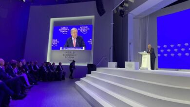 Photo of At Davos, Guterres slams backsliding on climate commitments