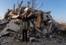 Photo of Ukrainians continue to flee the frontline, as war stretches into fourth year