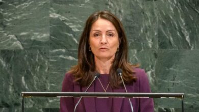 Photo of ‘Do not submit to a world ruled by brute force,’ Denmark urges world leaders at UN