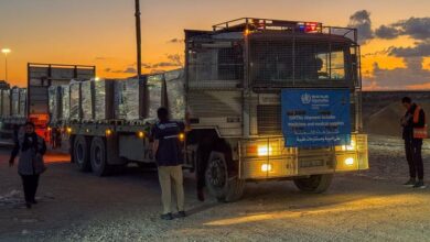 Photo of ‘Overwhelming’ demand for food aid in Gaza as fragile ceasefire holds