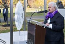 Photo of Flower of Srebrenica takes root at the United Nations