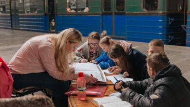 Photo of Four years of war in Ukraine: Childhood has ‘moved underground’, displacement continues – UN humanitarians