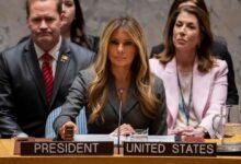 Photo of SECURITY COUNCIL LIVE: Melania Trump presides over historic session on children in conflict