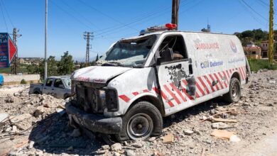 Photo of Flak jackets and final goodbyes: Lebanon’s first responders under fire