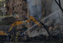 Photo of Massive Russian strike on Kyiv: ‘I hope my friends are alive’