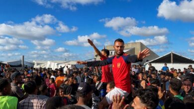 Photo of Borrowed boots, borrowed joy: Football thrives in Gaza camps