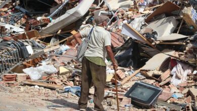 Photo of ‘Everything blew up’: A baseball stadium becomes a refuge in Venezuela